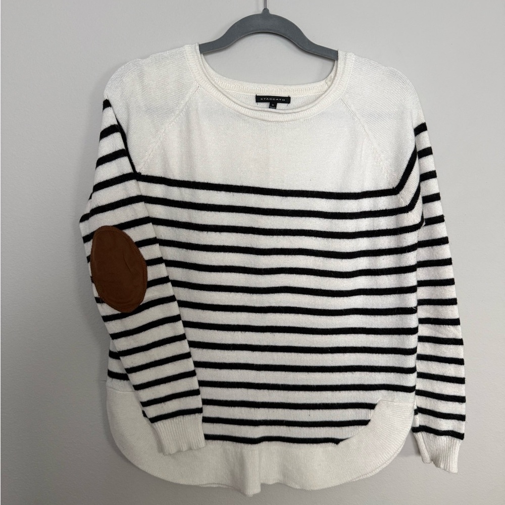 Women’s Staccato Cream Knit Sweater M